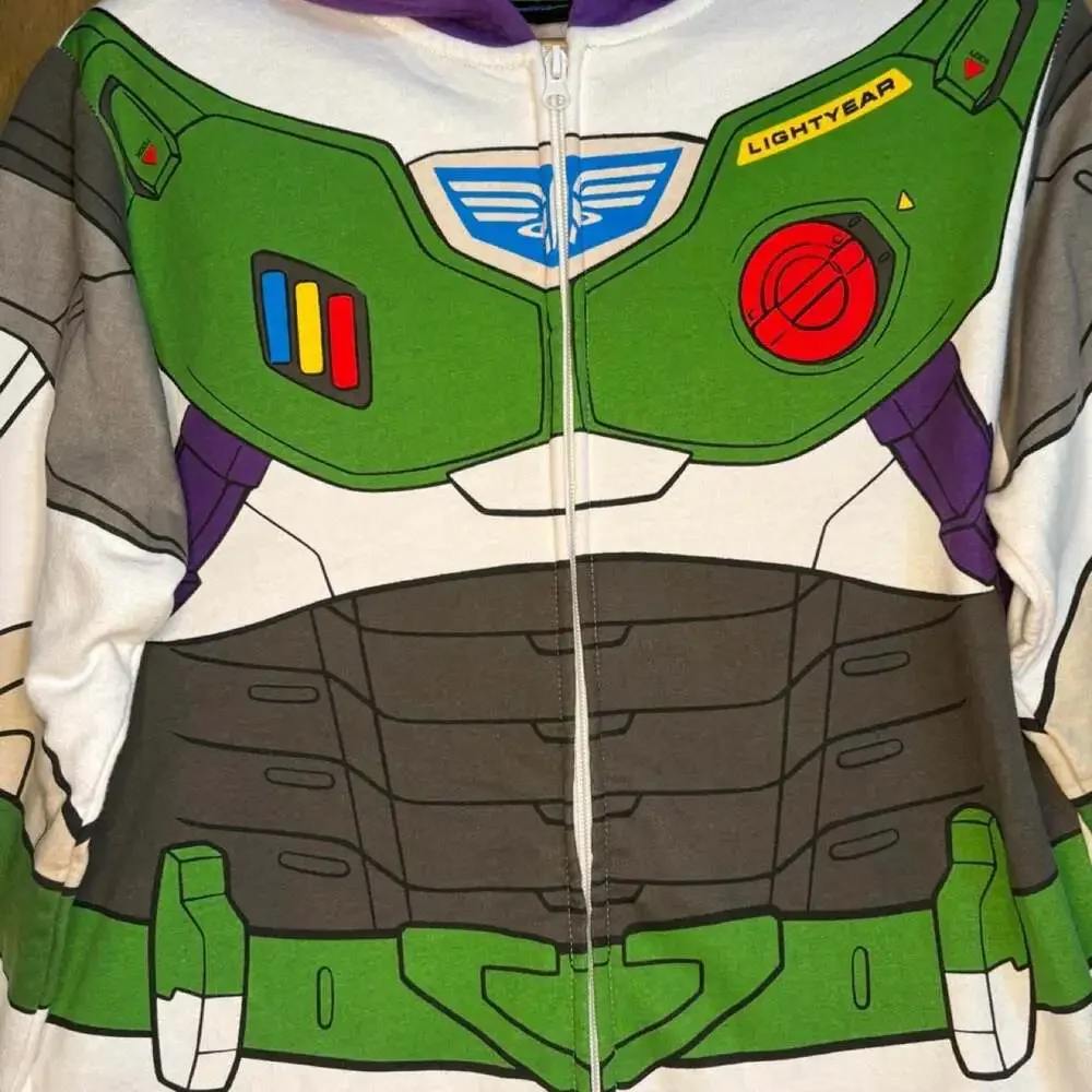 Disney Pixar Lightyear Buzz Lightyear Full-Zip Hoodie
